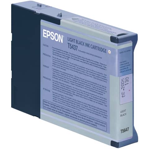 Cartuccia inkjet ink pigmentato T5437 Epson nero chiaro C13T543700